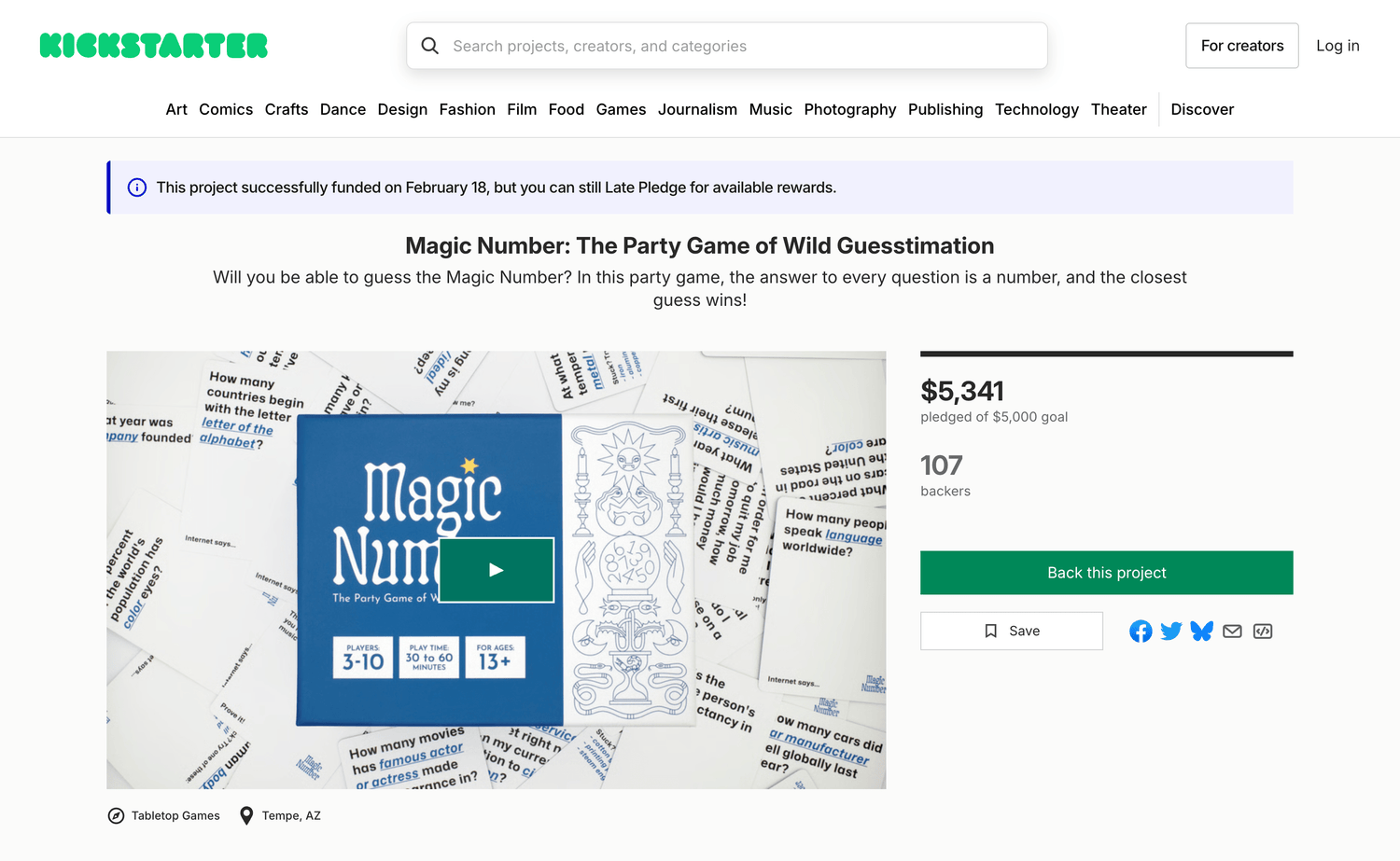 Magic Number: The Party Game of Wild Guesstimation