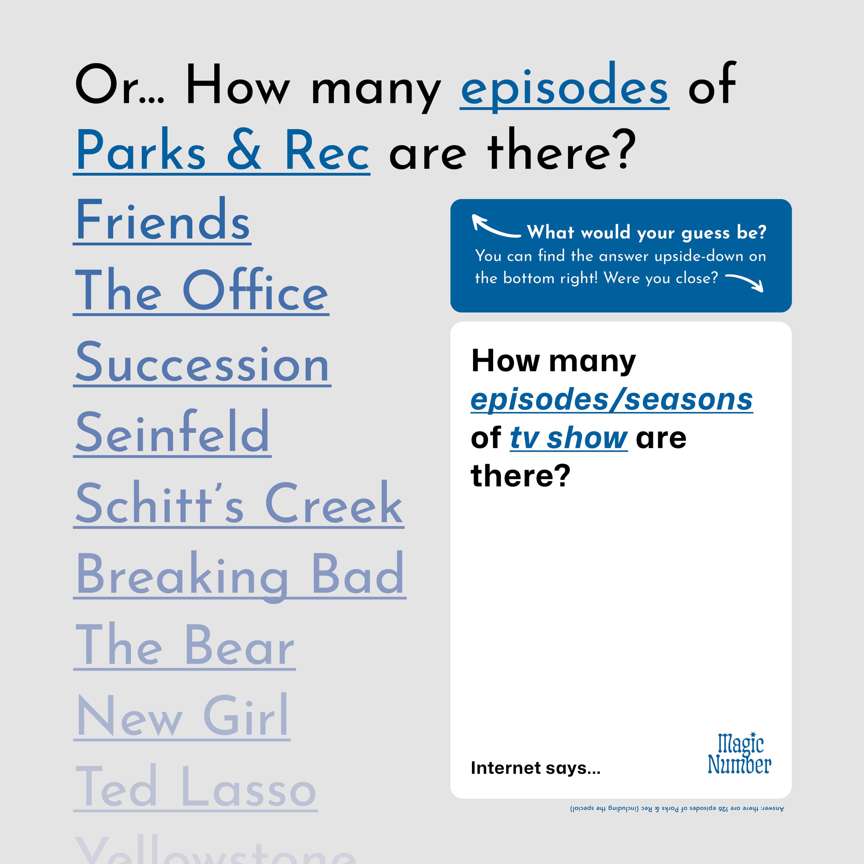 Magic Number: The Party Game of Wild Guesstimation